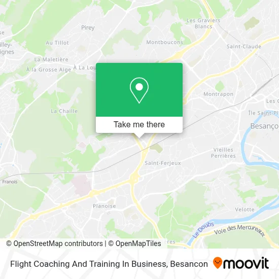 Flight Coaching And Training In Business map