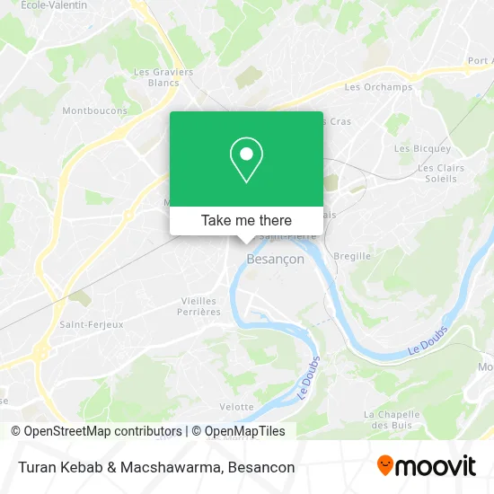 Turan Kebab & Macshawarma map