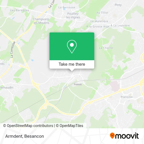 Armdent map