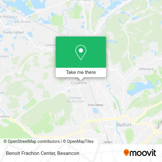 Benoit Frachon Center map