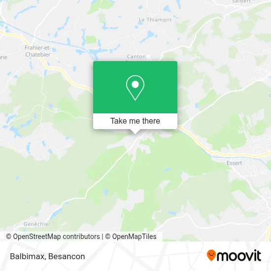 Balbimax map