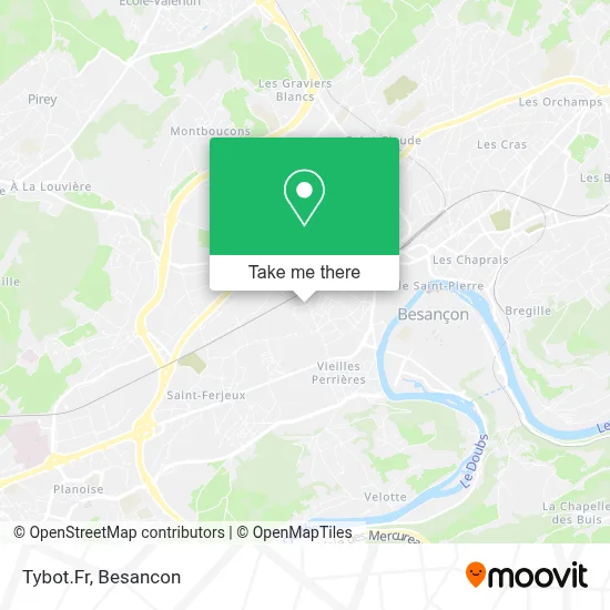 Tybot.Fr map