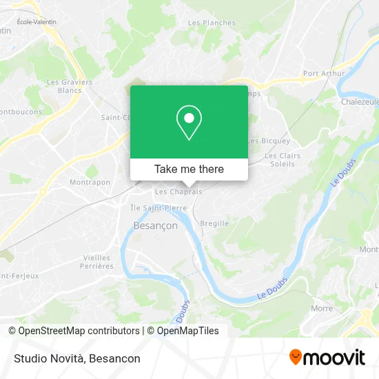 Studio Novità map
