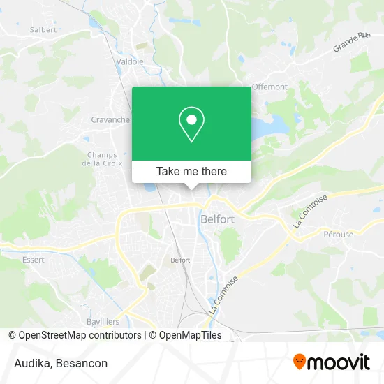 Audika map