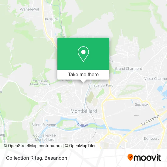 Collection Ritag map