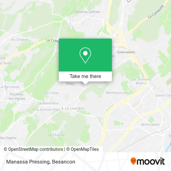 Manassa Pressing map