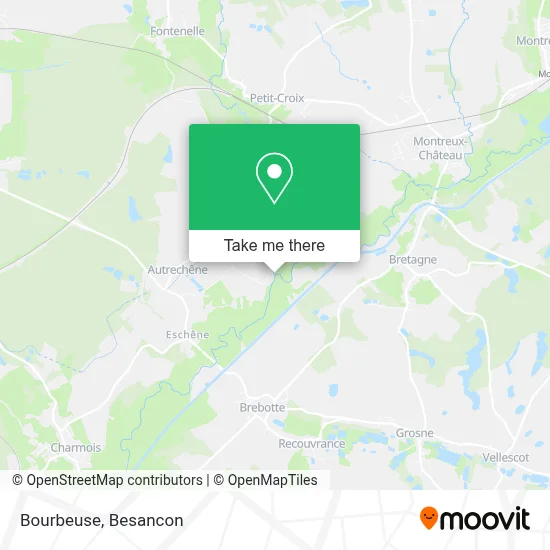 Bourbeuse map