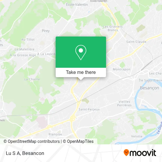 Lu S A map