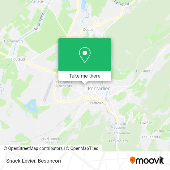 Snack Levier map
