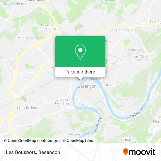 Les Bousbots map