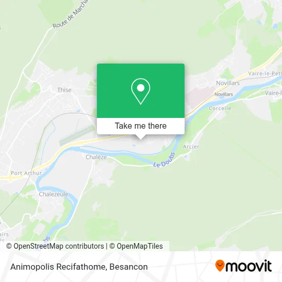 Animopolis Recifathome map