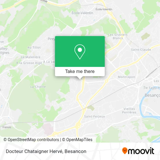 Docteur Chataigner Hervé map