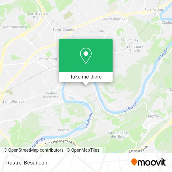 Rustre map