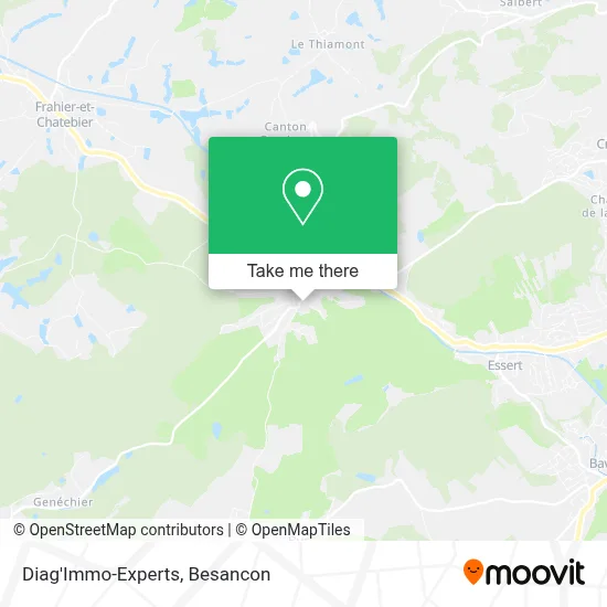 Diag'Immo-Experts map