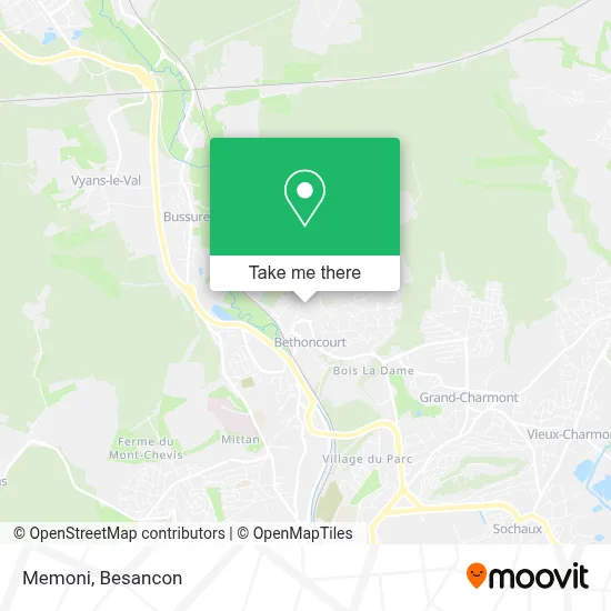 Memoni map