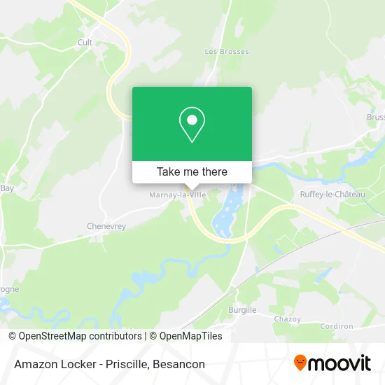 Amazon Locker - Priscille map