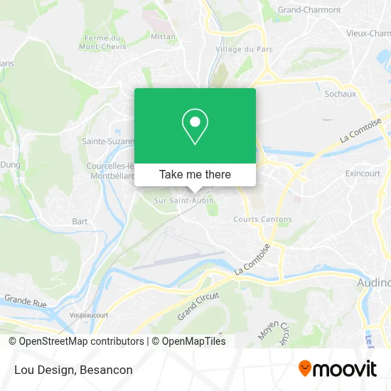 Lou Design map