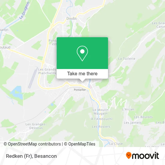 Redken (Fr) map