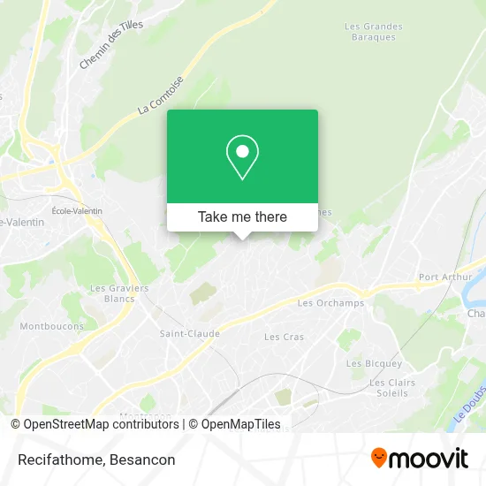Recifathome map