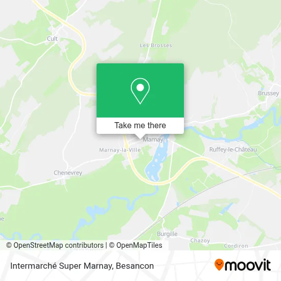 Intermarché Super Marnay map