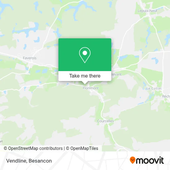 Vendline map