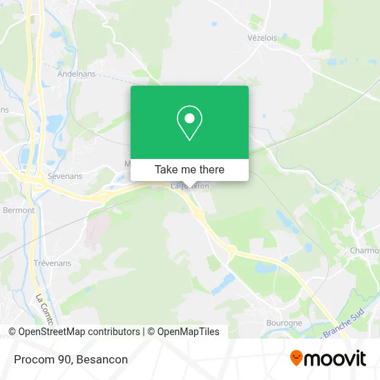 Procom 90 map