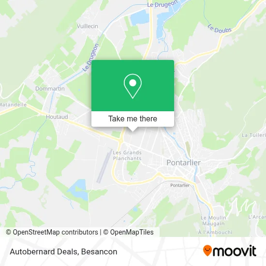 Autobernard Deals map