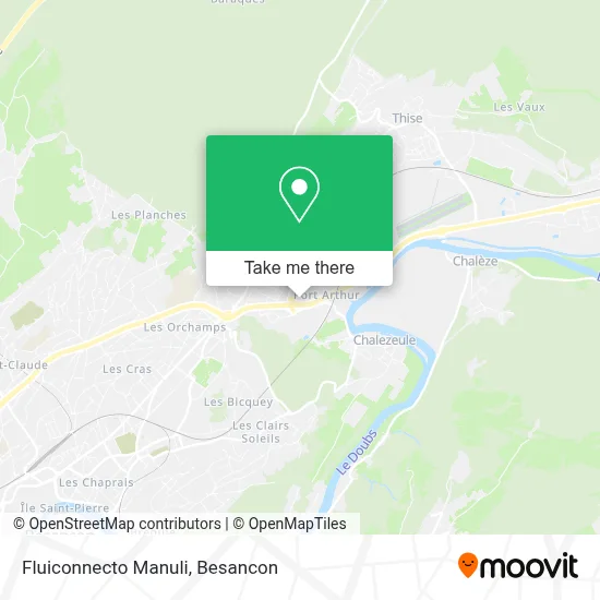 Fluiconnecto Manuli map
