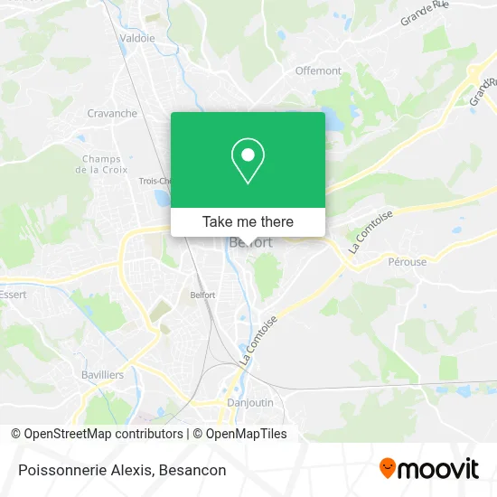 Poissonnerie Alexis map