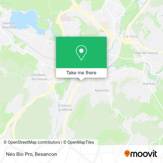 Néo Bio Pro map