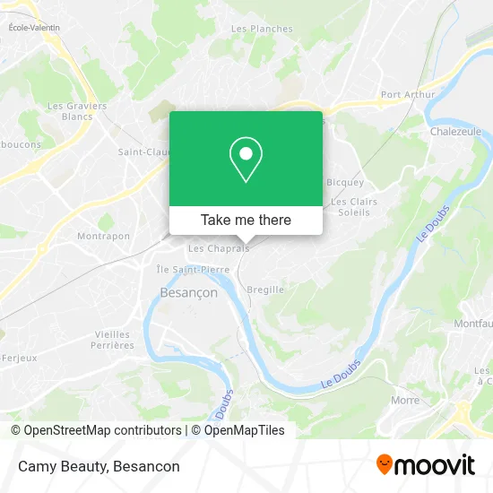 Camy Beauty map