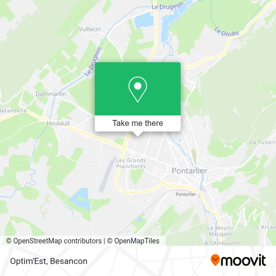Optim'Est map