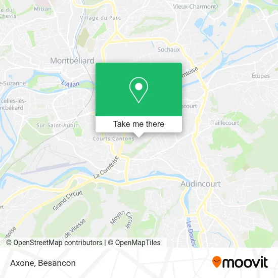 Axone map