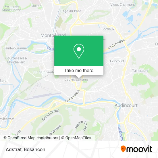 Adstrat map