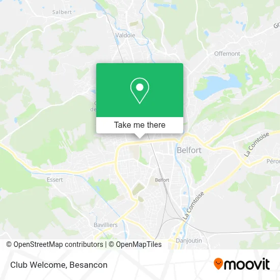 Club Welcome map
