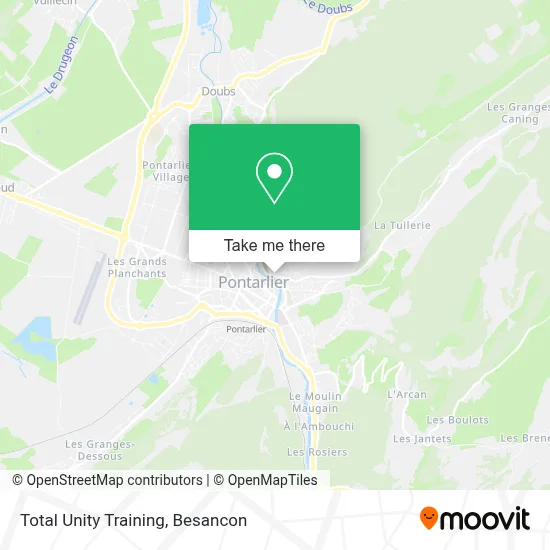Total Unity Training map