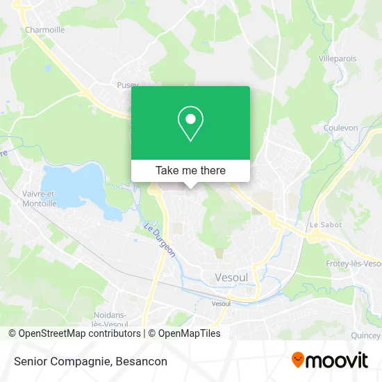Senior Compagnie map