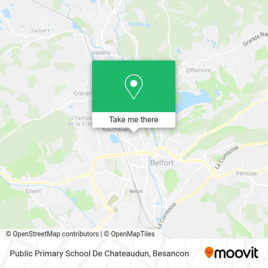 Public Primary School De Chateaudun map