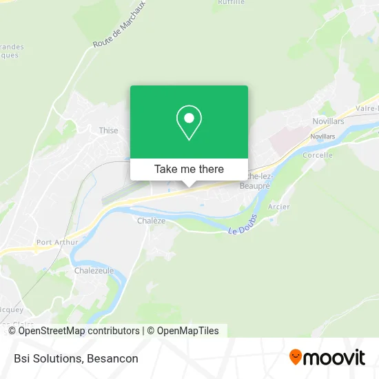 Bsi Solutions map