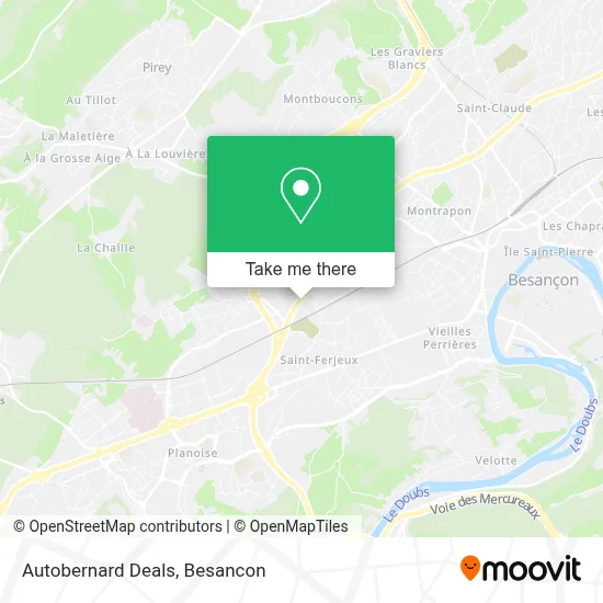 Autobernard Deals map
