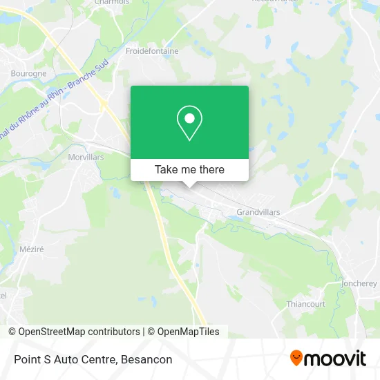 Point S Auto Centre map
