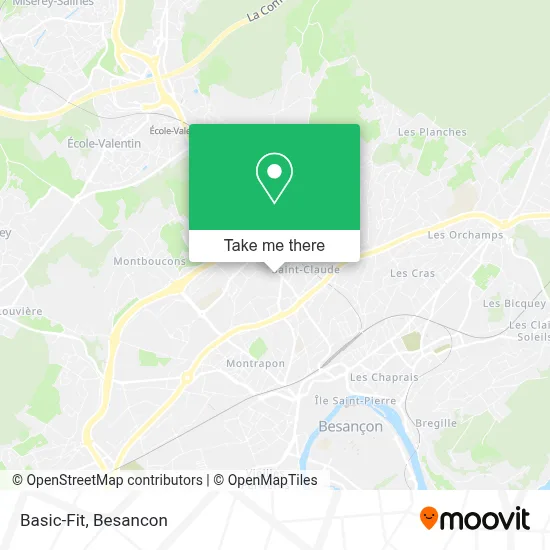 Basic-Fit map