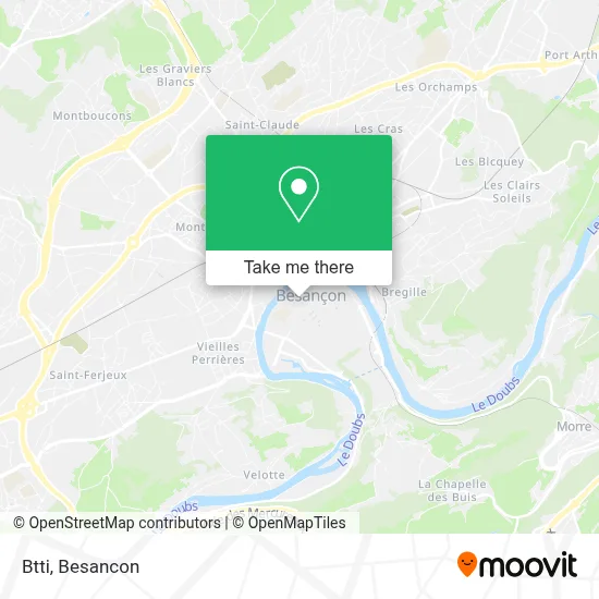 Btti map