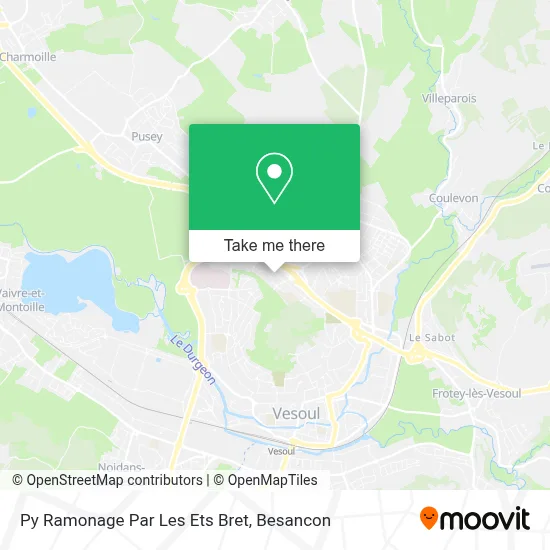 Py Ramonage Par Les Ets Bret map