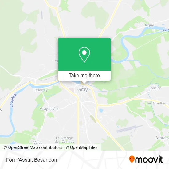 Form'Assur map