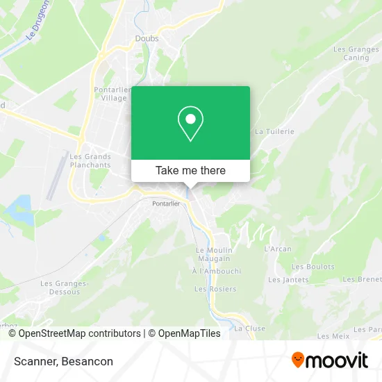 Scanner map