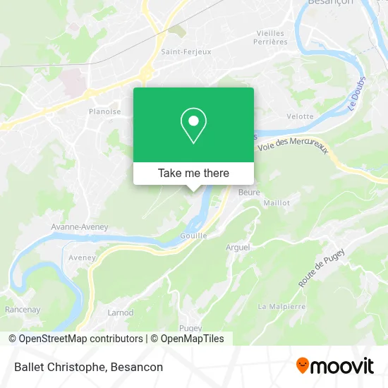 Ballet Christophe map