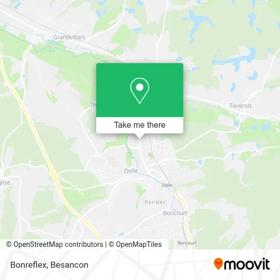 Bonreflex map