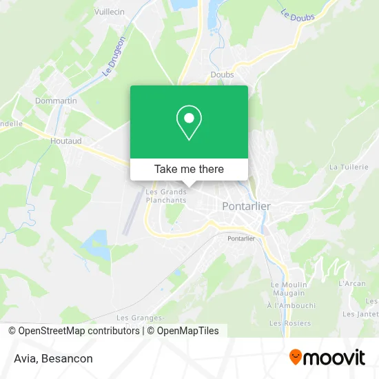 Avia map