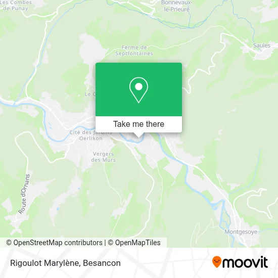Rigoulot Marylène map